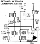SXV6000 Lautstärke.png (179.88 KiB) 7130 mal betrachtet Lautstärkeregelung im SXV 6000, Schaltbild